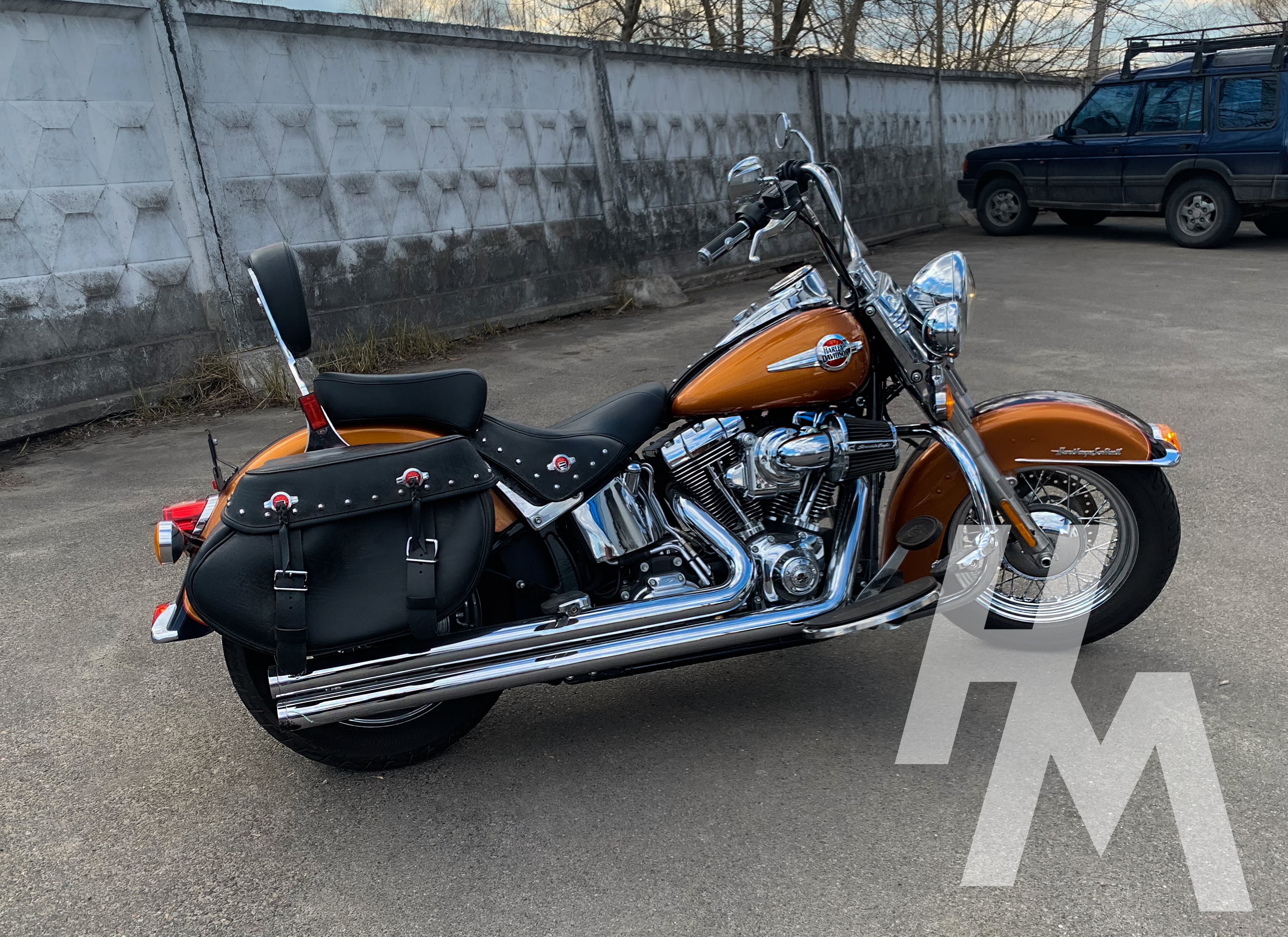 Оренда мотоцикла Harley Davidson HERITAGE SOFTAIL Ultra Limited Orange