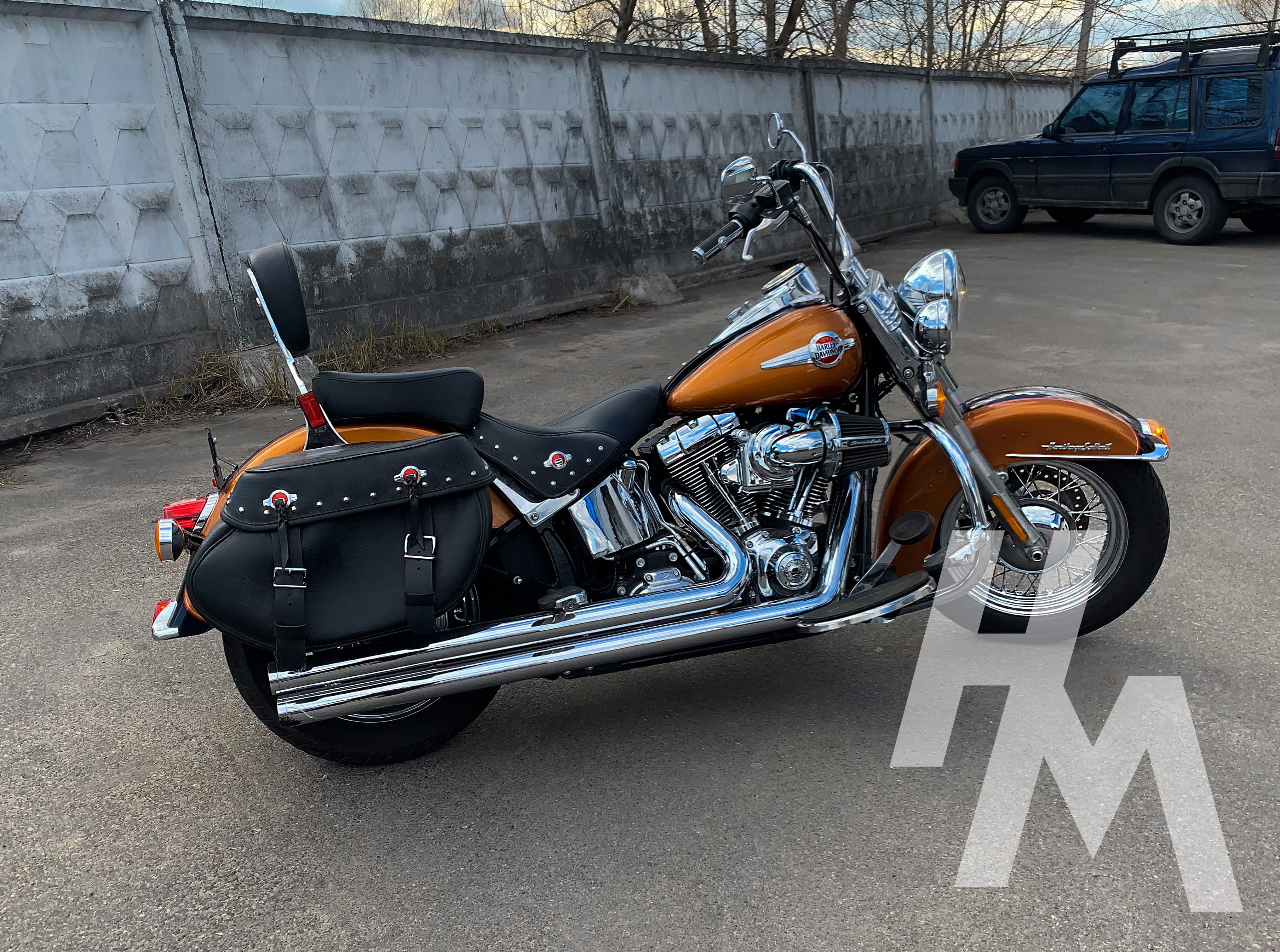 Оренда мотоцикла Harley Davidson HERITAGE SOFTAIL Ultra Limited Orange
