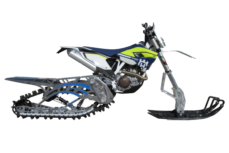 Оренда мотоциклу СноуБайк Husqvarna FE 501 + Polaris Timbersled Aro 137